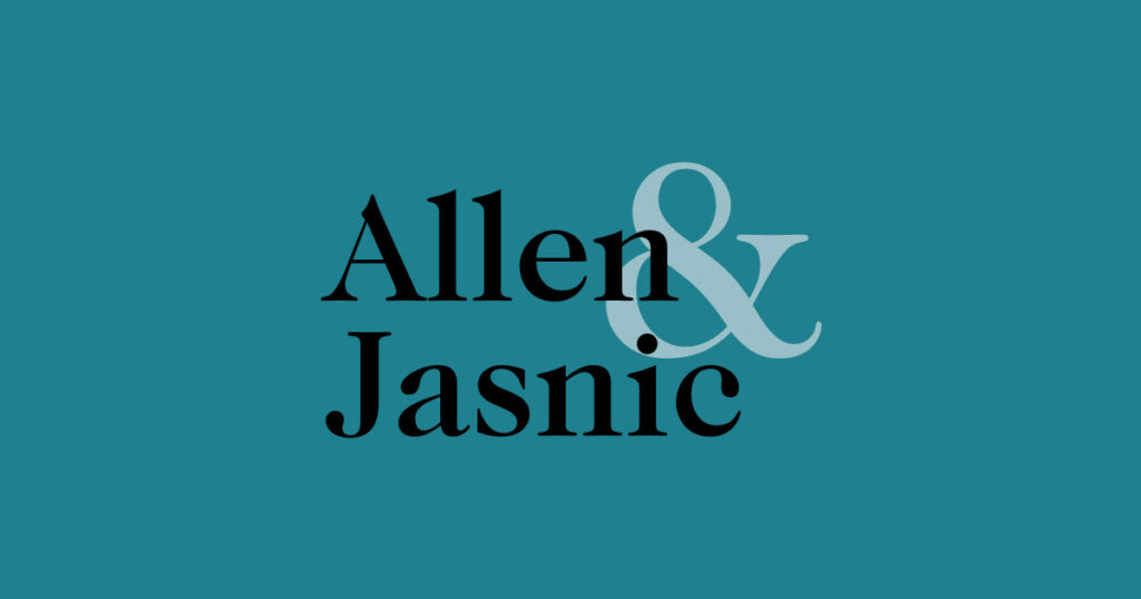 Allen & Jasnic logo.