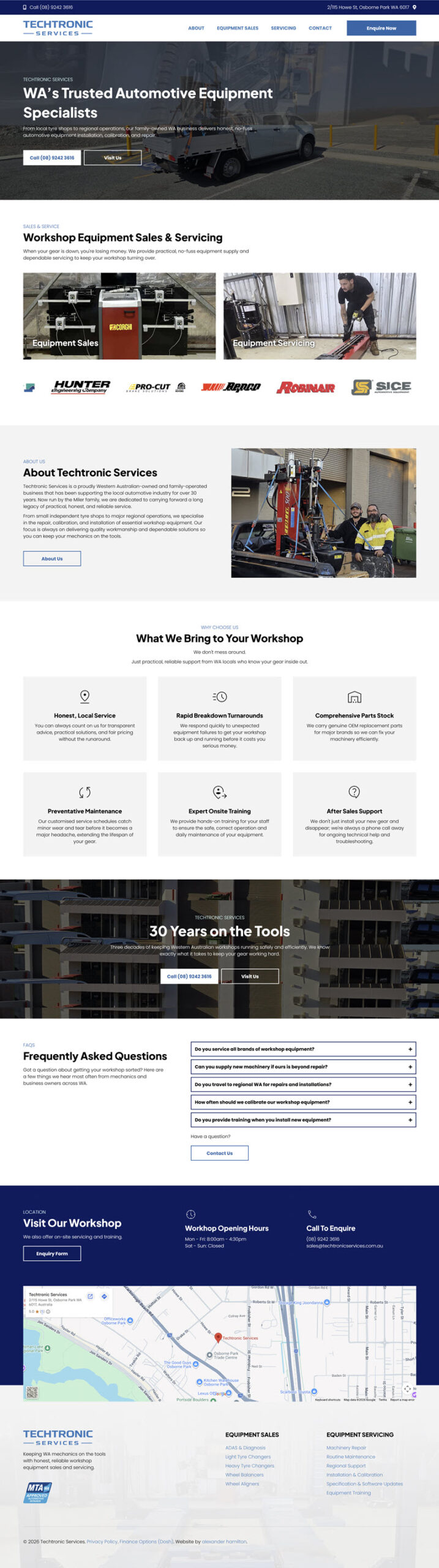 ah portfolio techtronic services scaled