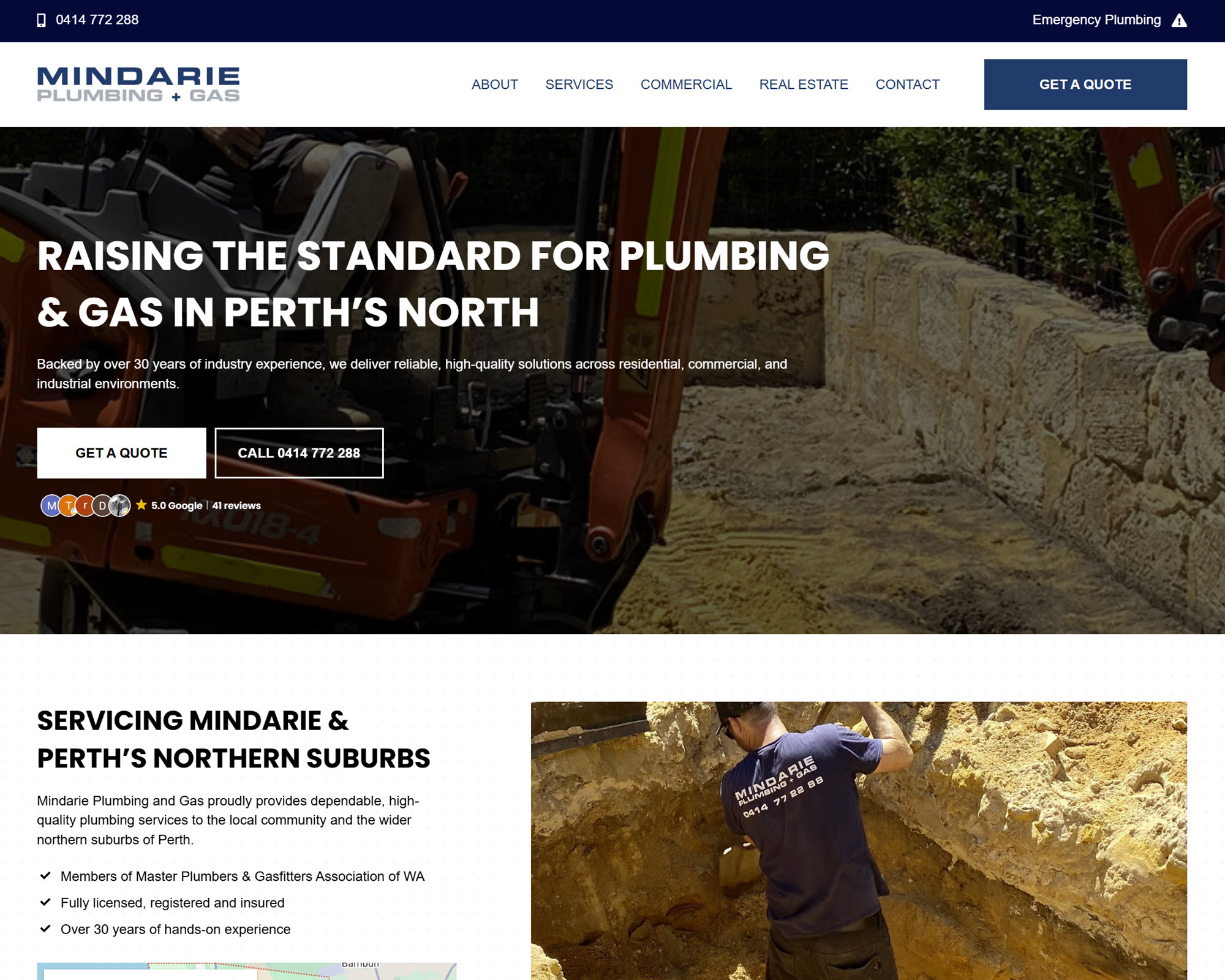 ah mindarie plumbing gas design