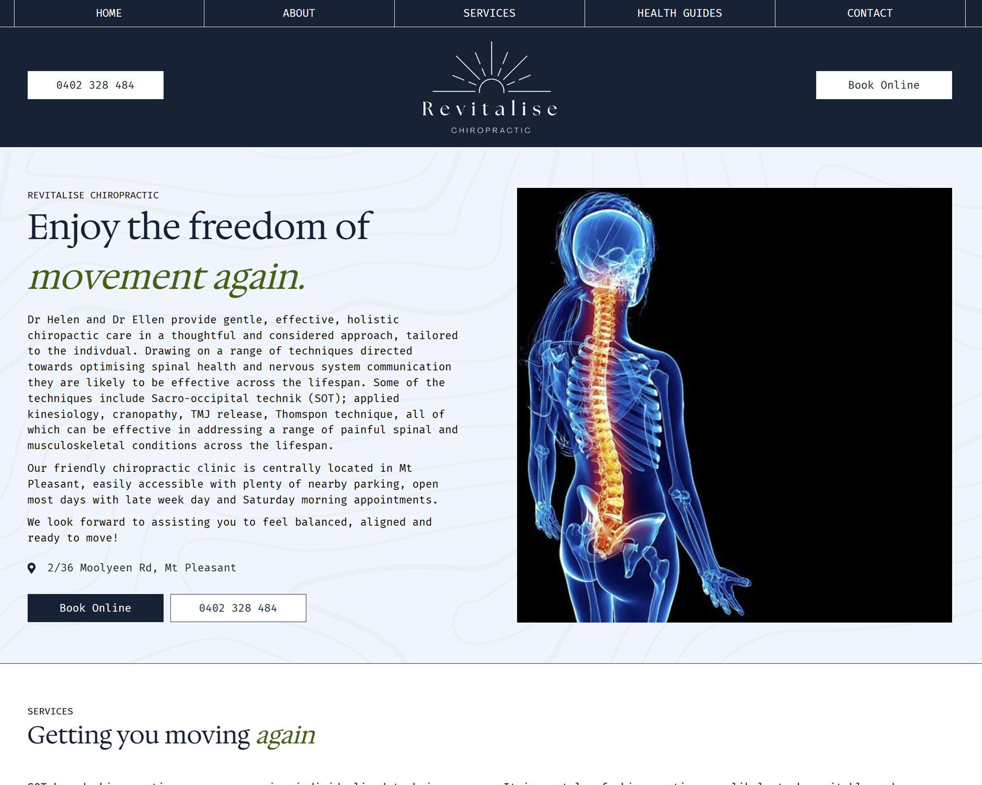 ah revitalise chiro perth